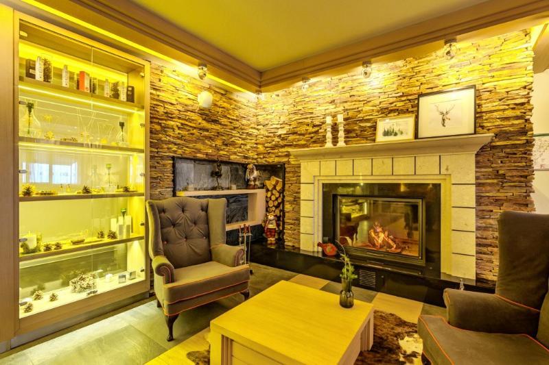 Amira Boutique Hotel Бансько Екстер'єр фото A 3D rendering of a living room